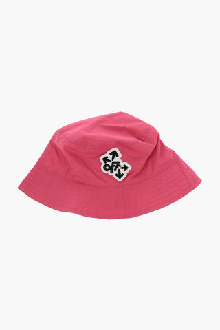 Water-restistant Bucket Hat with Logo Patch