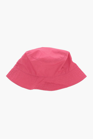 Water-restistant Bucket Hat with Logo Patch