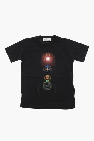 T-shirt girocollo con Stampa Logo