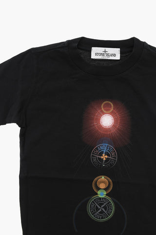 T-shirt girocollo con Stampa Logo