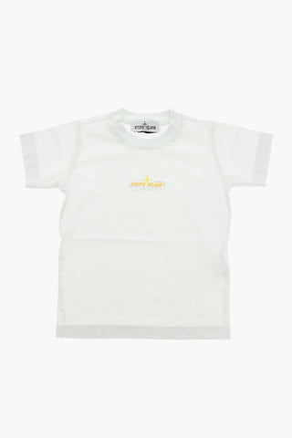 Crewneck T-shirt with Logo Print