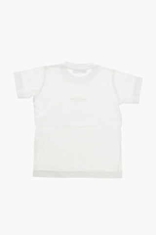 Crewneck T-shirt with Logo Print