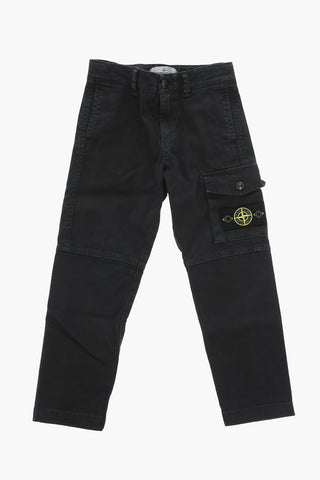 Cargo Pants with Logo Patch