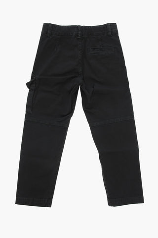 Cargo Pants with Logo Patch
