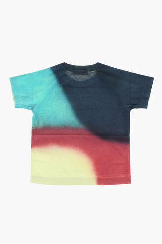 Crewneck T-shirt with Logo Embroidery