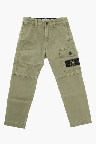 Cargo Pants with Logo Patch