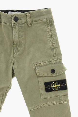 Cargo Pants with Logo Patch