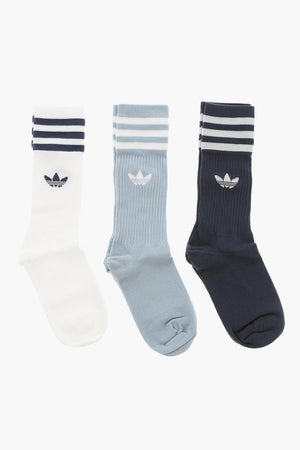 3 Long Socks Pair Set with Logo