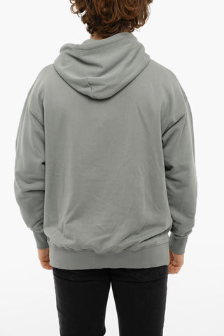 Brushed Cotton S-UMMERWELT Printed Hoodie