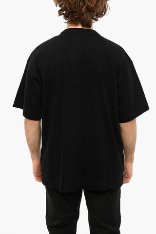 T-shirt A Maniche Corte T-BEGGY-D1 Girocollo Con Patch