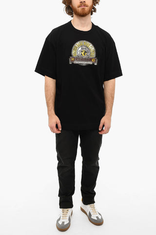 T-shirt A Maniche Corte T-BEGGY-D1 Girocollo Con Patch