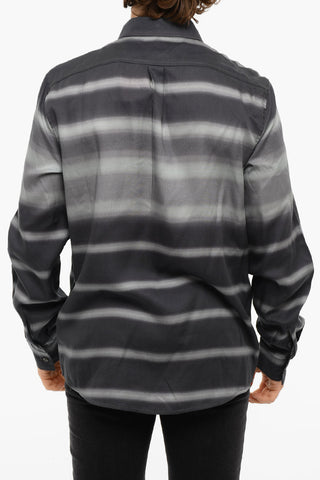 Printed S-TUCKER-STRIPE Long Sleeved Shirt
