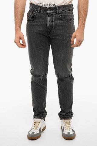Distressed D-STRUKT Slim Fit Jeans 16 cm