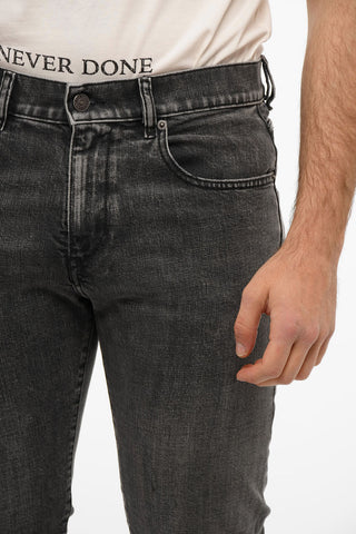 Distressed D-STRUKT Slim Fit Jeans 16 cm