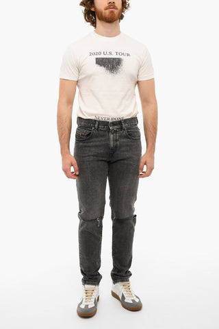 Distressed D-STRUKT Slim Fit Jeans 16 cm
