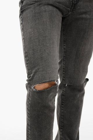 Distressed D-STRUKT Slim Fit Jeans 16 cm