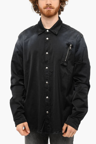 Camicia A Maniche Lunghe S-TUYMAN Con Bottoni A Pressione