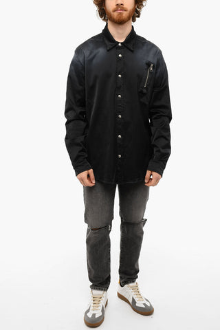 Camicia A Maniche Lunghe S-TUYMAN Con Bottoni A Pressione