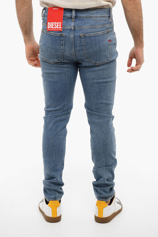 Light-washed 1983 Skinny Jeans with High Waist