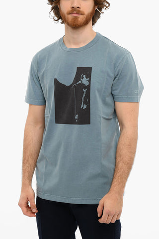 Printed T-DIEGOR Short Sleeved T-shirt