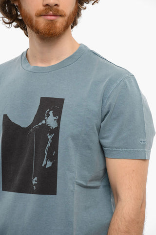 Printed T-DIEGOR Short Sleeved T-shirt