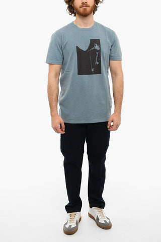 Printed T-DIEGOR Short Sleeved T-shirt