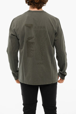 Printed T-JUST Long Sleeved T-shirt