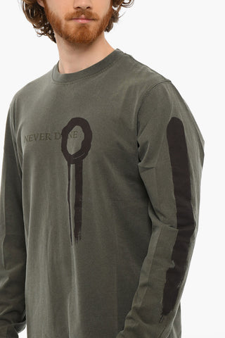 Printed T-JUST Long Sleeved T-shirt