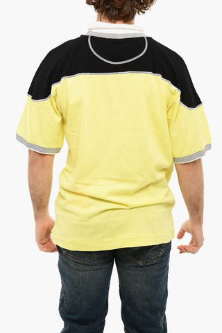 T-shirt Collo Alto T-OLLAR con Stampa Logo
