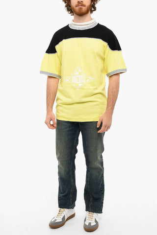 T-shirt Collo Alto T-OLLAR con Stampa Logo