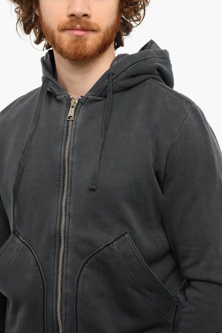 Frontal Zip Solid Color J-VESTOL Hoodie