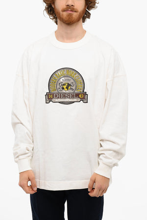 Crewneck Sweatshirt S-PATCHY With Raised Patch