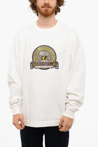 Crewneck Sweatshirt S-PATCHY With Raised Patch