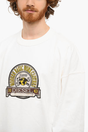 Crewneck Sweatshirt S-PATCHY With Raised Patch