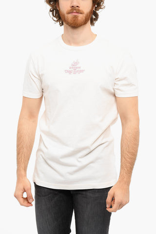 Printed T-DIEGOR Crewneck T-shirt