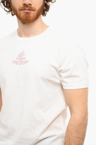 Printed T-DIEGOR Crewneck T-shirt