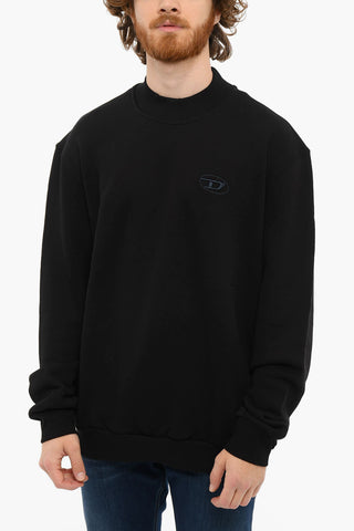 Brushed-cotton S-NORIS Sweatshirt with Embroidered Logo