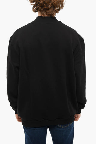 Brushed-cotton S-NORIS Sweatshirt with Embroidered Logo