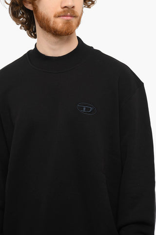 Brushed-cotton S-NORIS Sweatshirt with Embroidered Logo