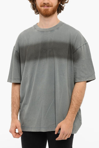 Embroidered Logo T-WASH-C5 Short Sleeved T-shirt