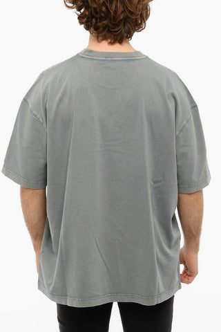 Embroidered Logo T-WASH-C5 Short Sleeved T-shirt