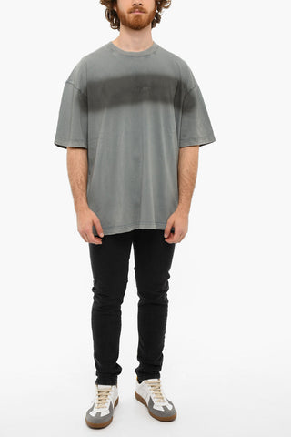 Embroidered Logo T-WASH-C5 Short Sleeved T-shirt