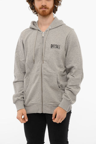 Brushed Cotton S-GIRK Zipped Hoodie