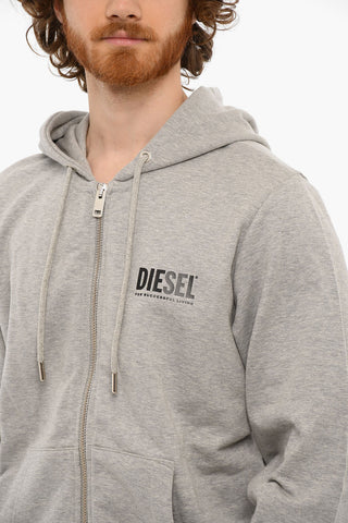 Brushed Cotton S-GIRK Zipped Hoodie