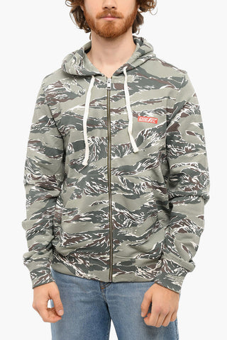 Brushed Cotton S-GINN Zipped Hoodie