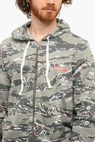 Brushed Cotton S-GINN Zipped Hoodie