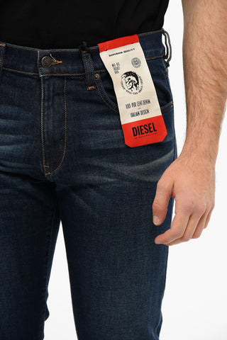 Dark-washed D-STRUKT Slim-fitting Jeans