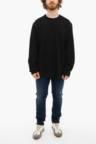 Visible Stitching Long Sleeve T-JUNKA T-Shirt