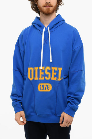Logo Printed S-MUSTER Hoodie