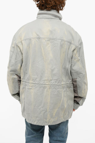Hidden Hood J-LII Sahariana jacket With Waist Drawstrings